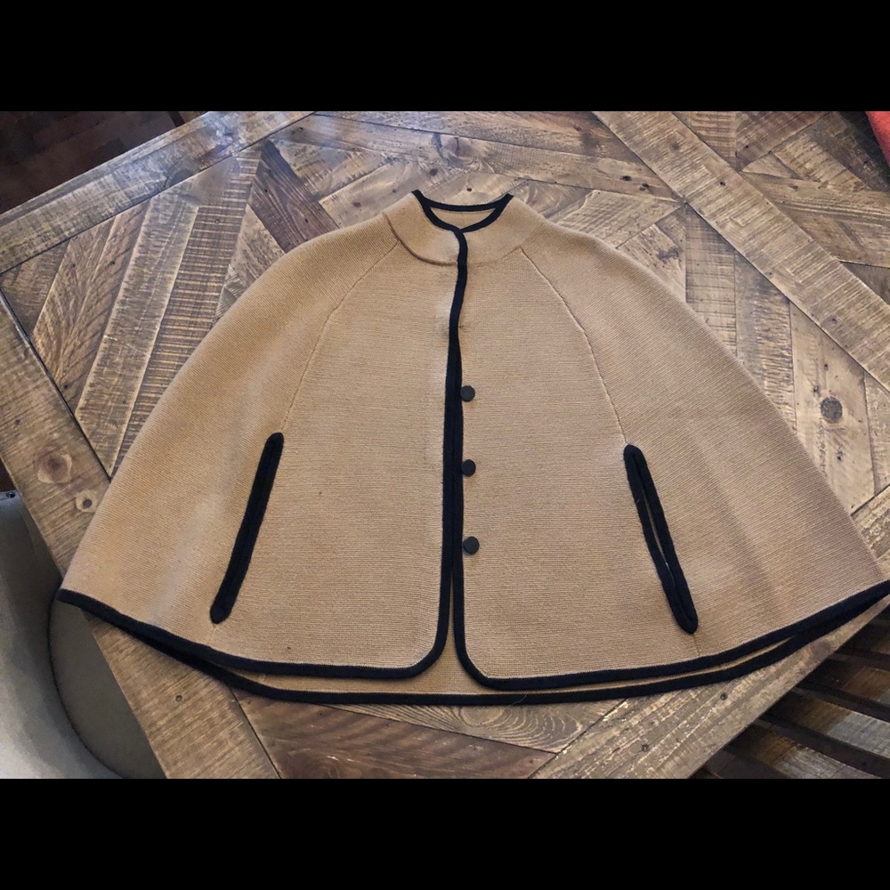 Jcrew merino wool cape